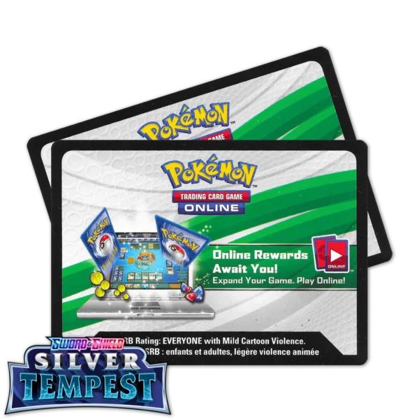 silver tempest online code card