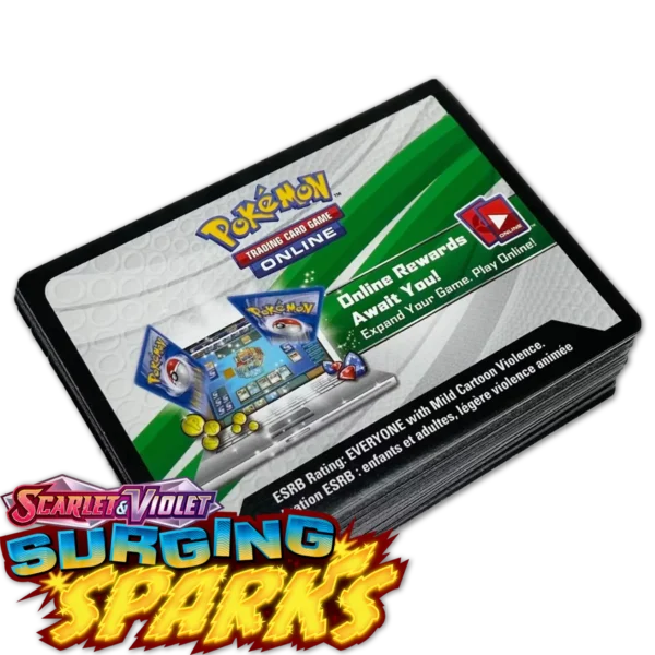 surging sparks code cards