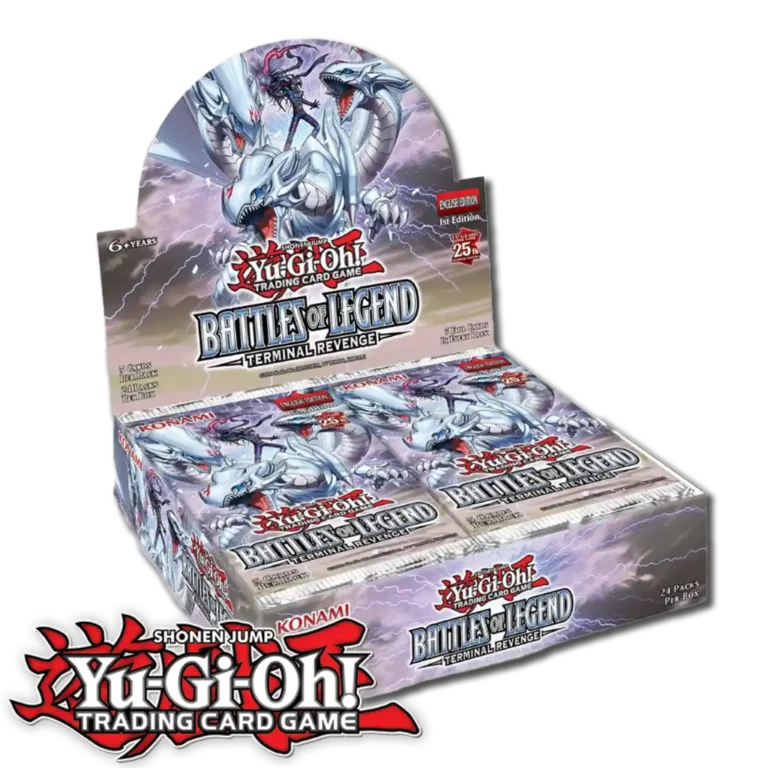 yugioh terminal revenge battles of legend booster display