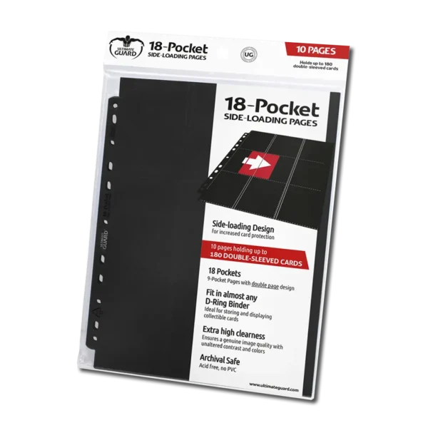 ultimate guard 18 side load pages black