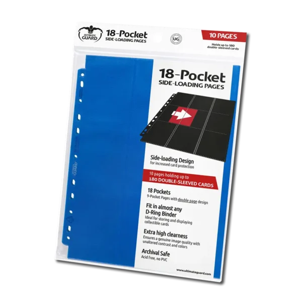 ultimate guard 18 side load pages blue