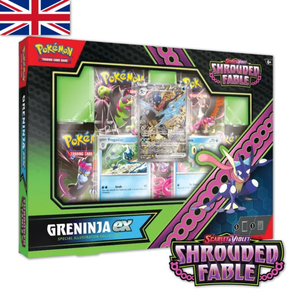 pokemon shrouded fable greninja ex special collection