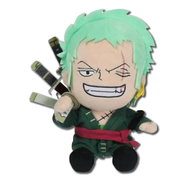 one piece plushi rorona zoro 25cm