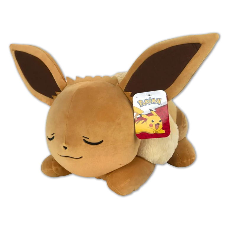 pokemon eevee sleeping plush 45cm