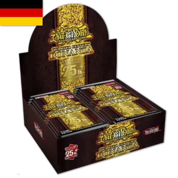 quarter century bonanza display box german