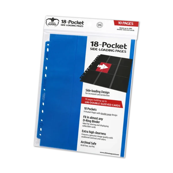 günstig_kaufen_Ultimate Guard 18-Pocket Pages Side-Loading_blau