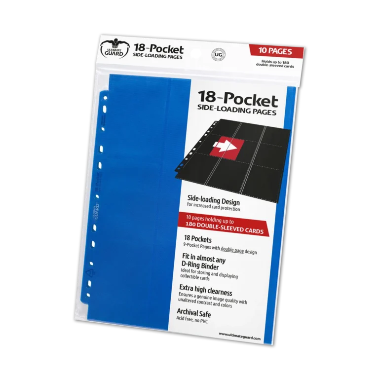 günstig_kaufen_Ultimate Guard 18-Pocket Pages Side-Loading_blau