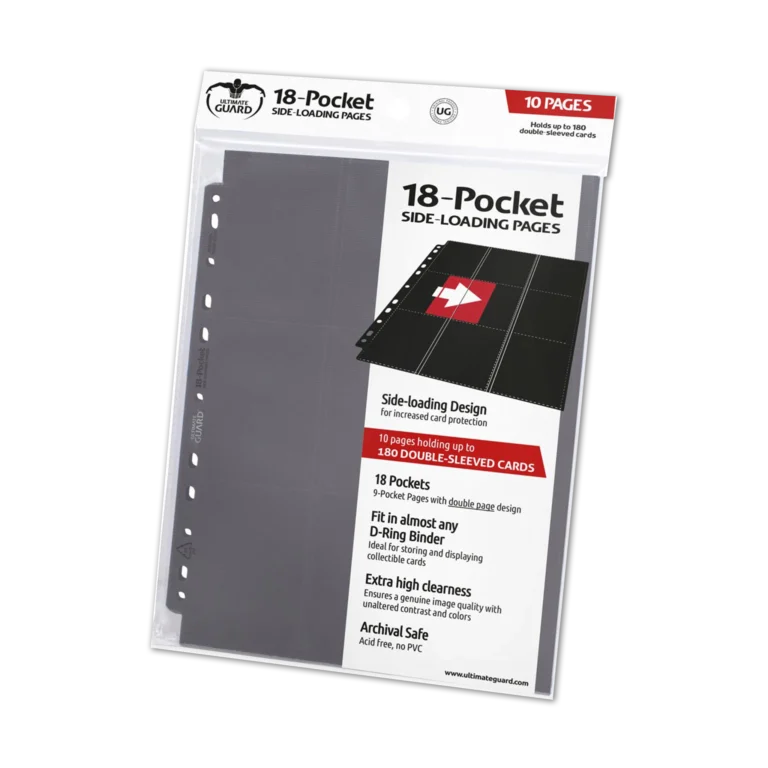 günstig_kaufen_Ultimate Guard 18-Pocket Pages Side-Loading_grau