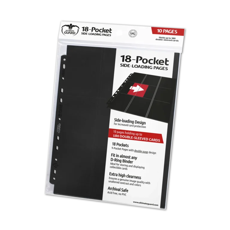 günstig_kaufen_Ultimate Guard 18-Pocket Pages Side-Loading_schwarz