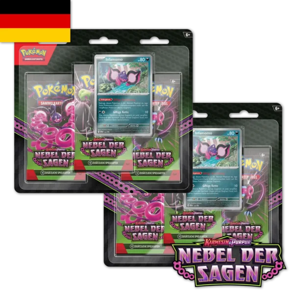 pokemon nebel der sagen 3 pack blister preorder