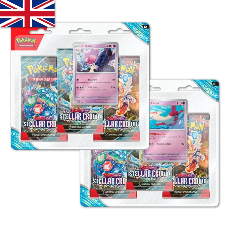 stellar crown 3pack blister preorder pokemon