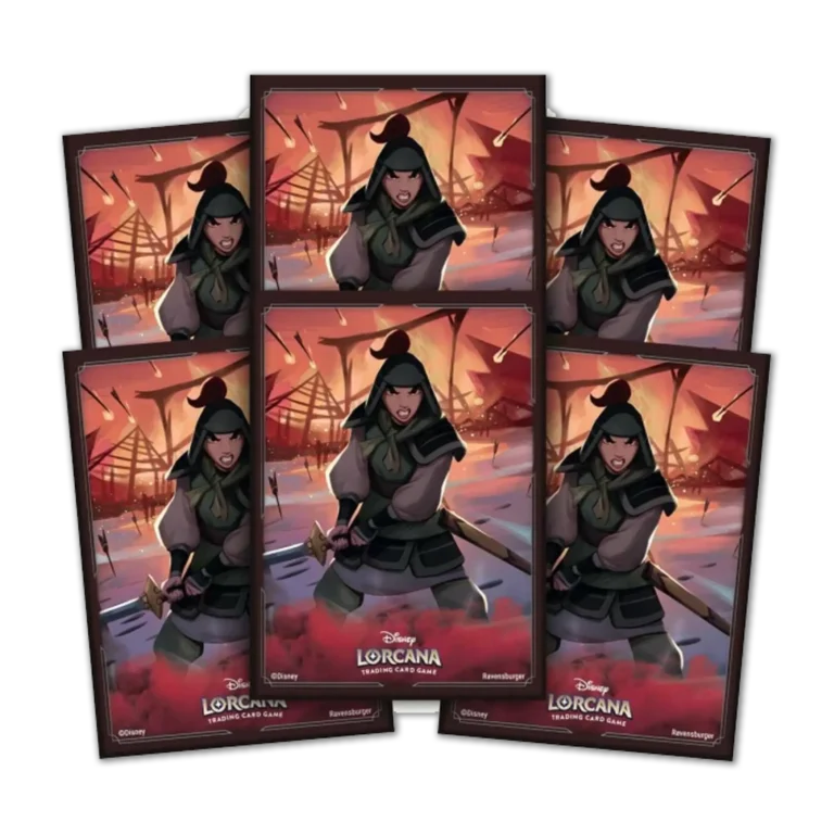 lorcana rise of the floodborn sleeves mulan