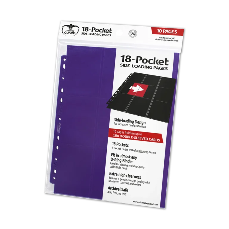 günstig_kaufen_Ultimate Guard 18-Pocket Pages Side-Loading_violet